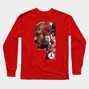 BASKETBALLART - MJ IS CHAMPIONS Long Sleeve T-Shirt